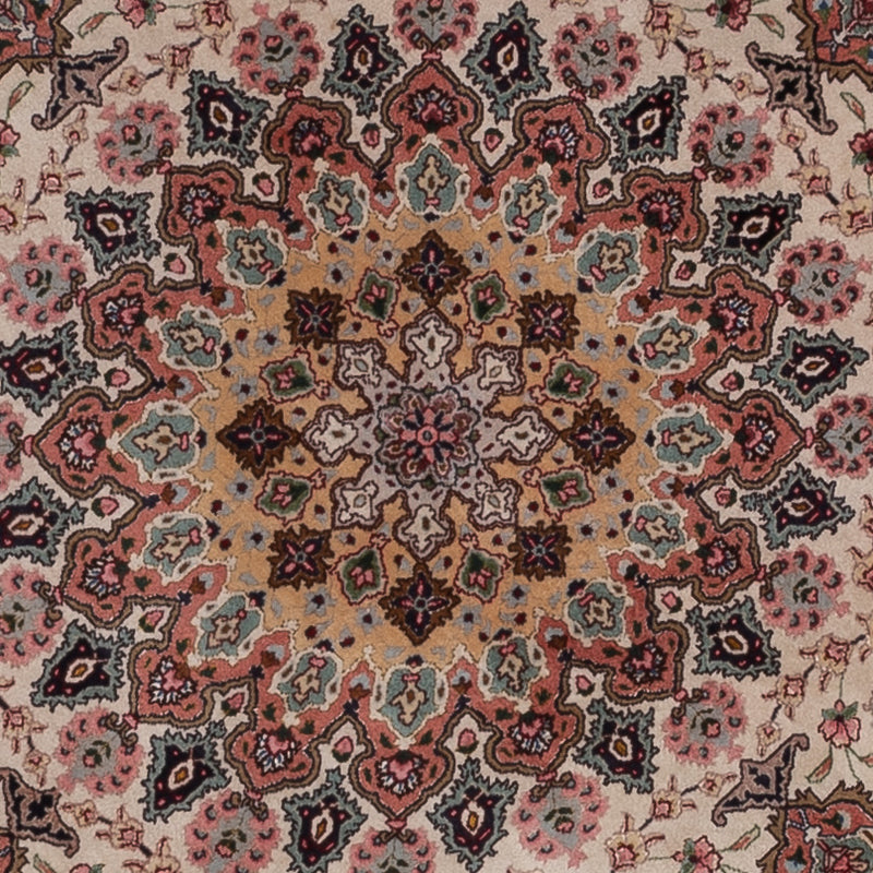 Tabriz - 50 Raj Teppe 200x200cm - Persisk teppe