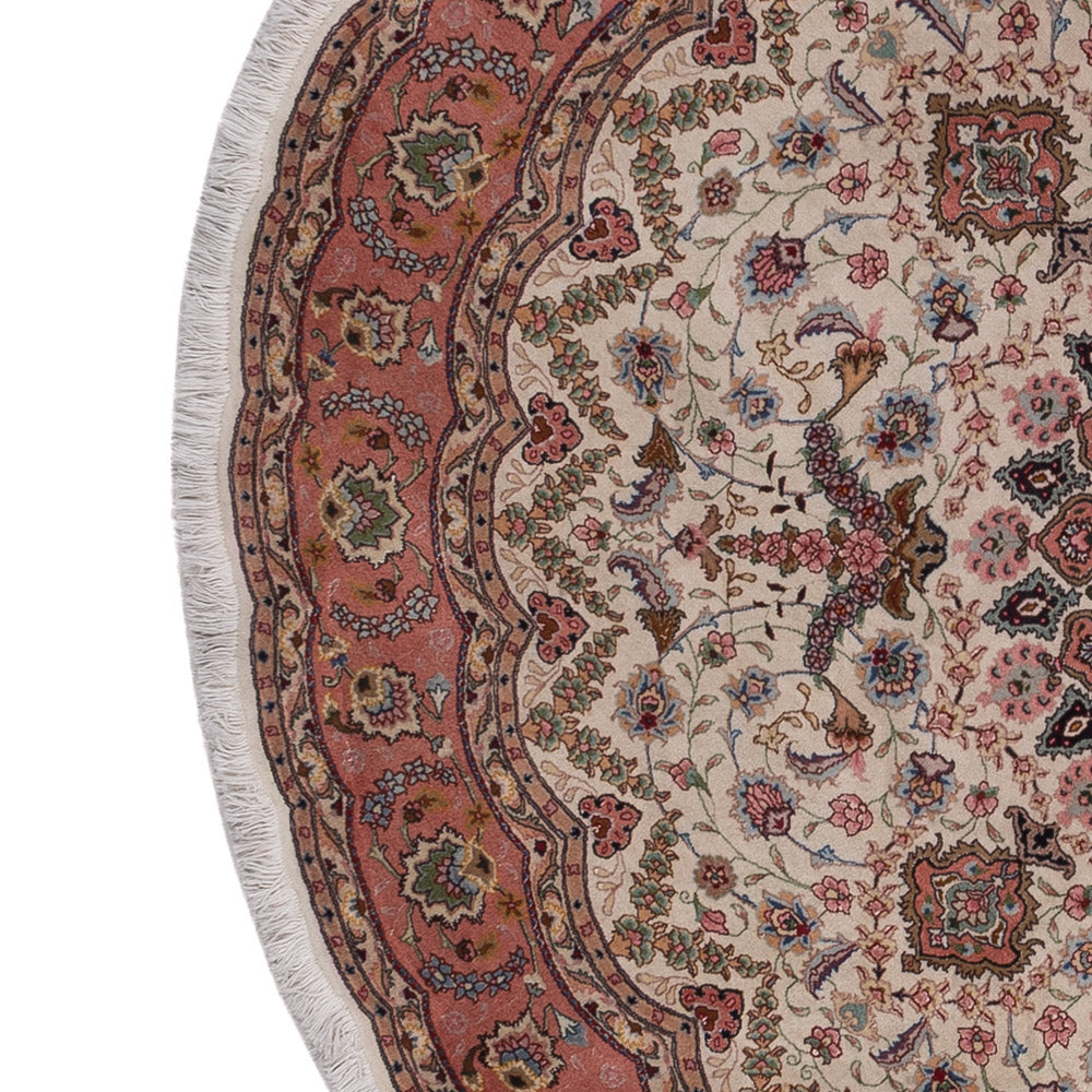 Tabriz - 50 Raj Teppe 200x200cm - Persisk teppe