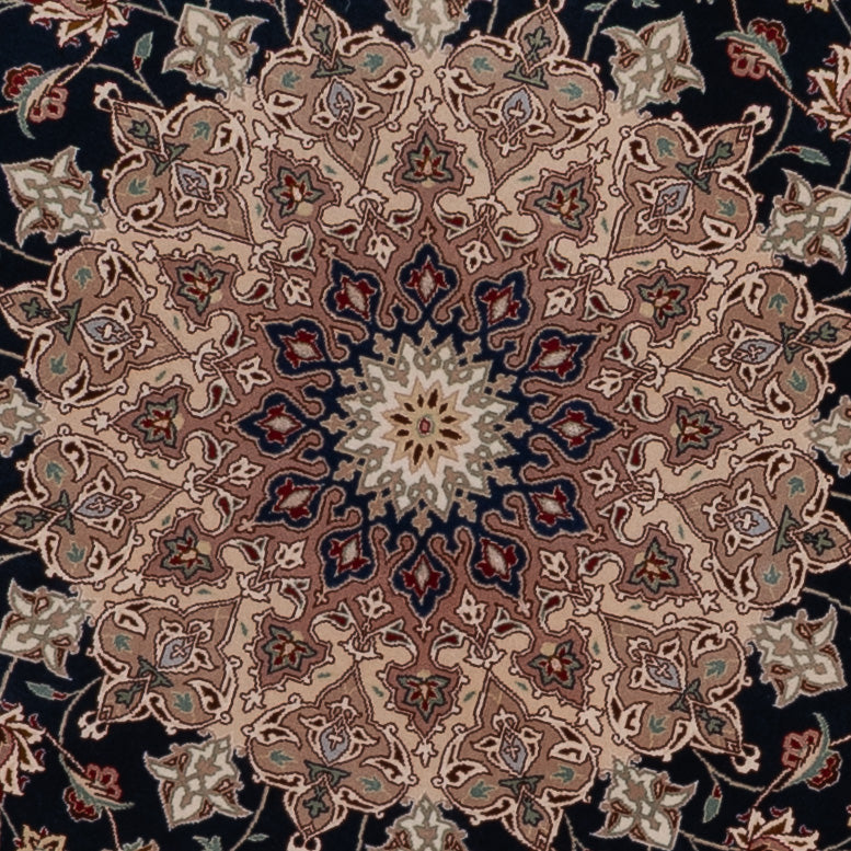 Tabriz - 50 Raj Teppe 200x200cm - Persisk teppe