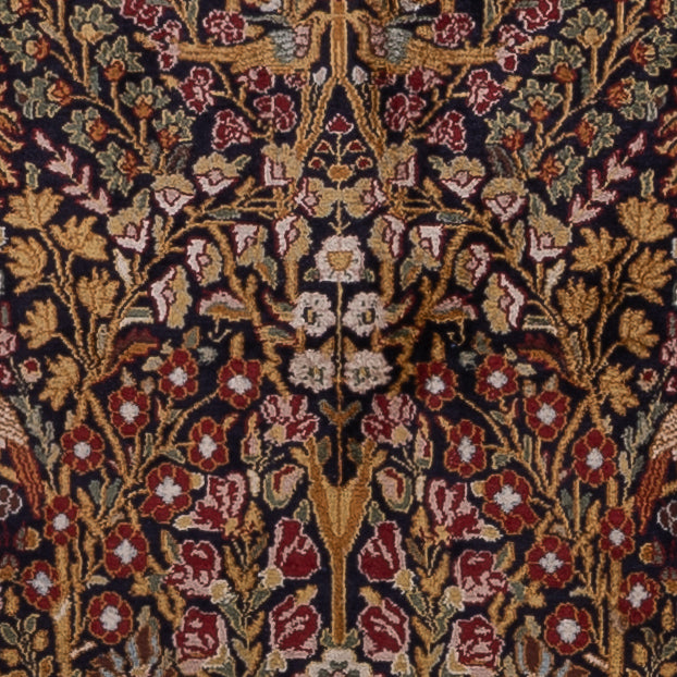 Kashmir silke Teppe 185x122cm - Orientalsk teppe