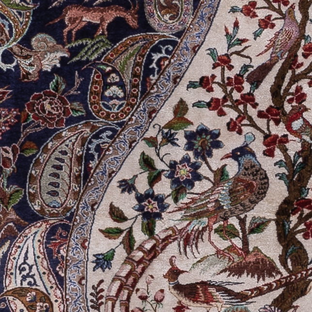 Qom Teppe 195x140cm - Persisk teppe