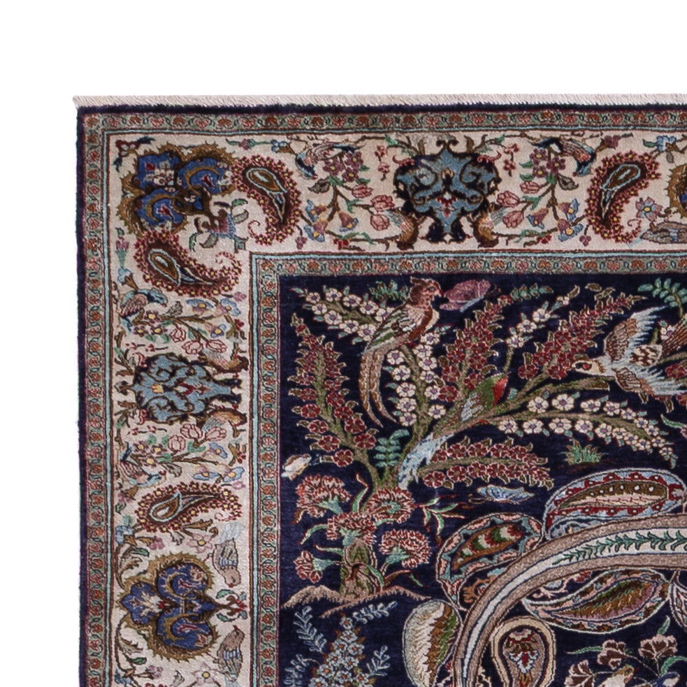 Qom Teppe 195x140cm - Persisk teppe