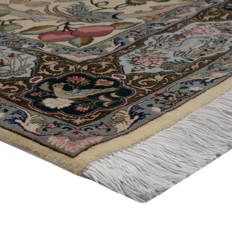 Tabriz - 50 Raj Teppe 200x200cm - Persisk teppe