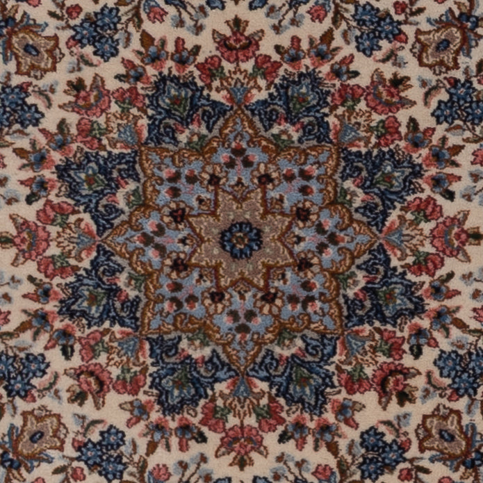 Persisk teppe - klassisk square  - 176 x 176 cm - mørk beige