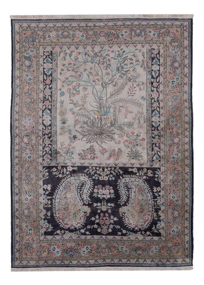 Kashmir silke Teppe 123x178cm - Orientalsk teppe