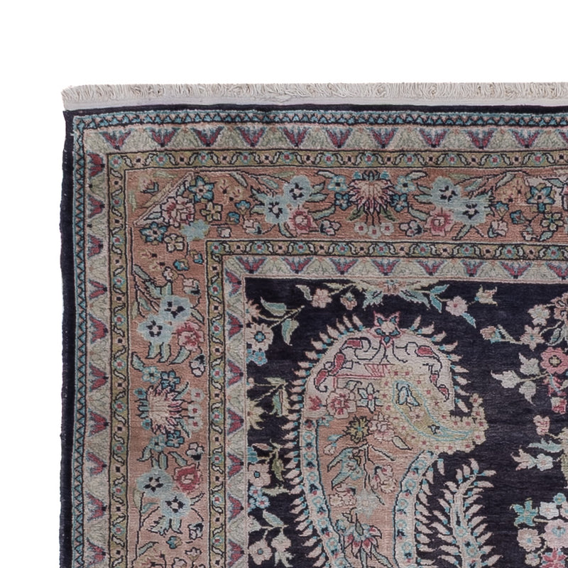 Silketeppe - Kashmir silke - 178 x 123 cm - beige