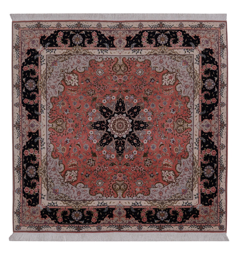 Tabriz - 50 Raj Teppe 199x198cm - Persisk teppe