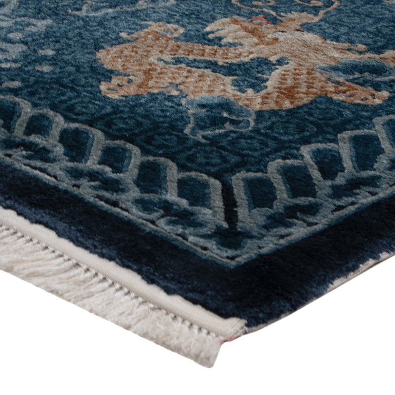 Kinesisk silke Teppe 187x123cm - Orientalsk teppe
