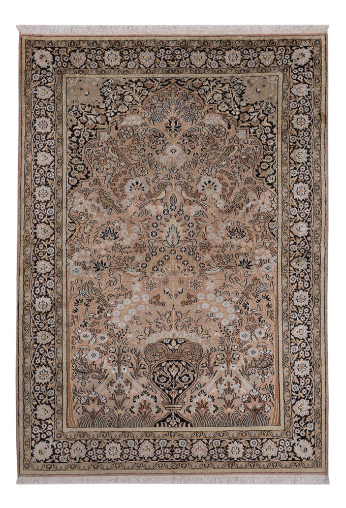 Kashmir silke Teppe 188x126cm - Orientalsk teppe