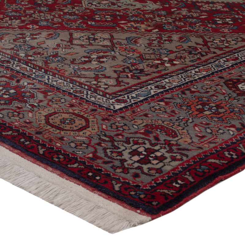 Persisk teppe - Nomadisk - 207 x 137 cm - mørk rød