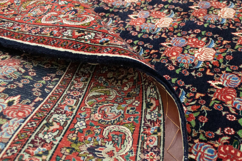 Persisk teppe - Bijar - 265 x 205 cm - blå