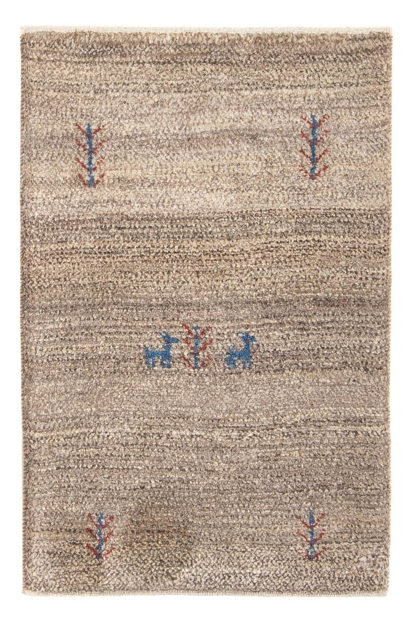Persisk Gabbeh Teppe 86x57cm - Perserteppich Wollteppich