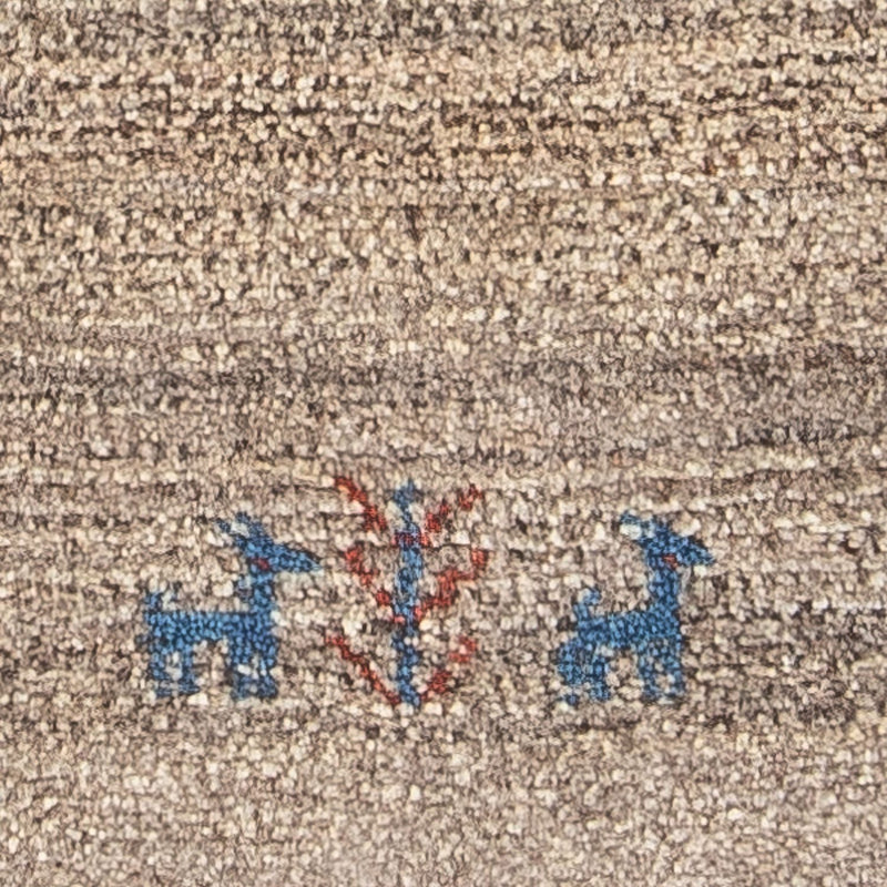 Persisk Gabbeh Teppe 86x57cm - Perserteppich Wollteppich