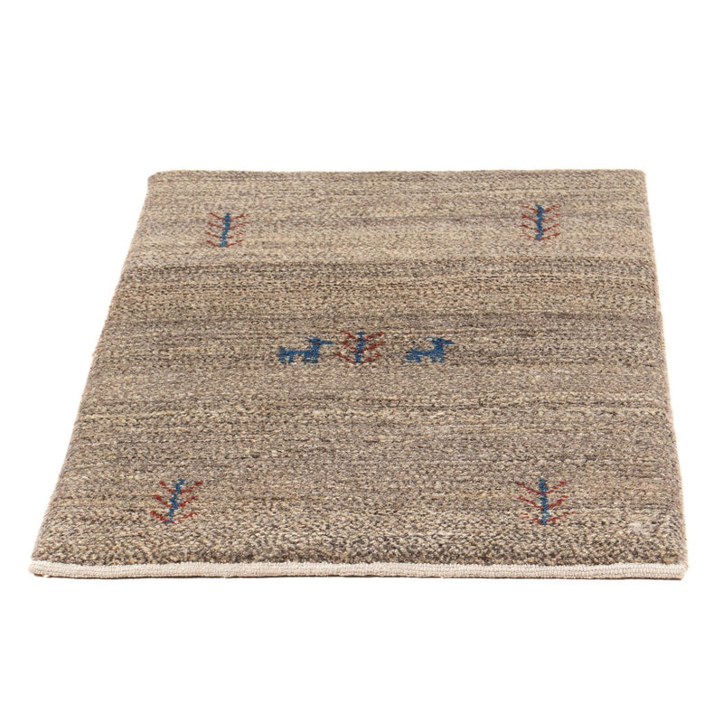 Persisk Gabbeh Teppe 86x57cm - Perserteppich Wollteppich