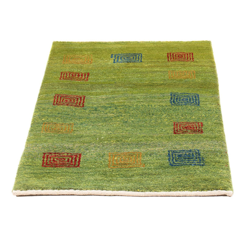 Persisk Gabbeh Teppe 88x57cm - Perserteppich Wollteppich