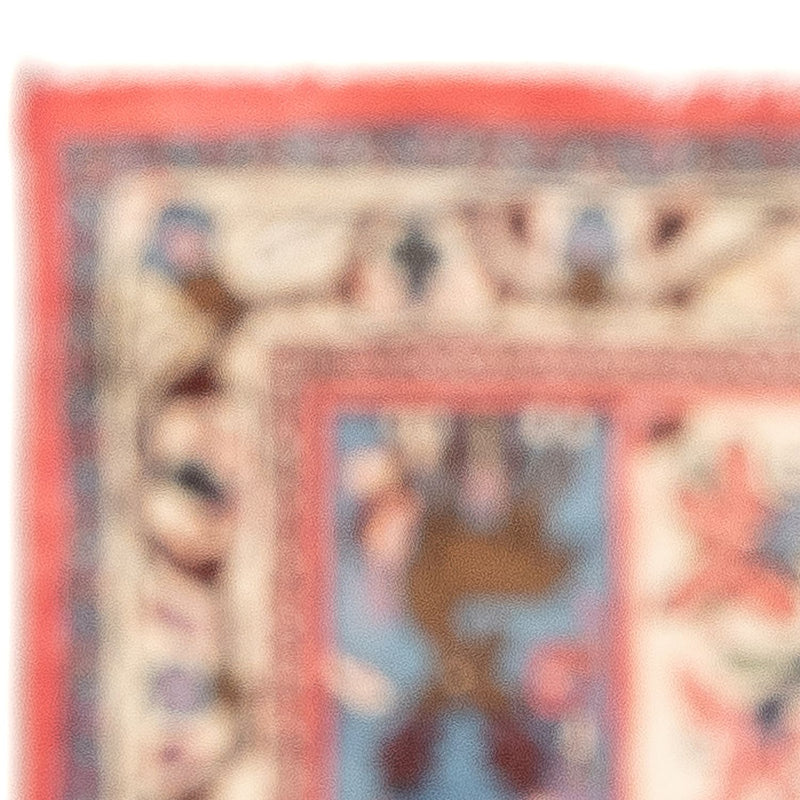 Persisk teppe - klassisk - 85 x 66 cm - flerfarget