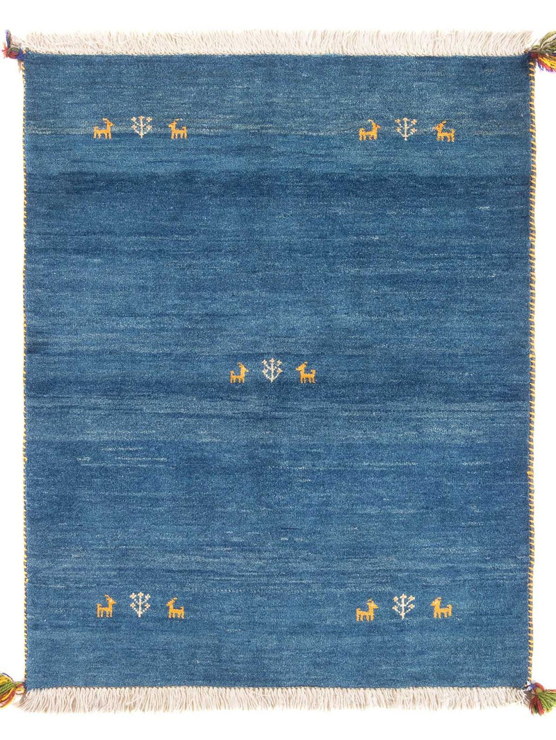 Persisk Gabbeh Teppe 145x106cm - Perserteppich Wollteppich