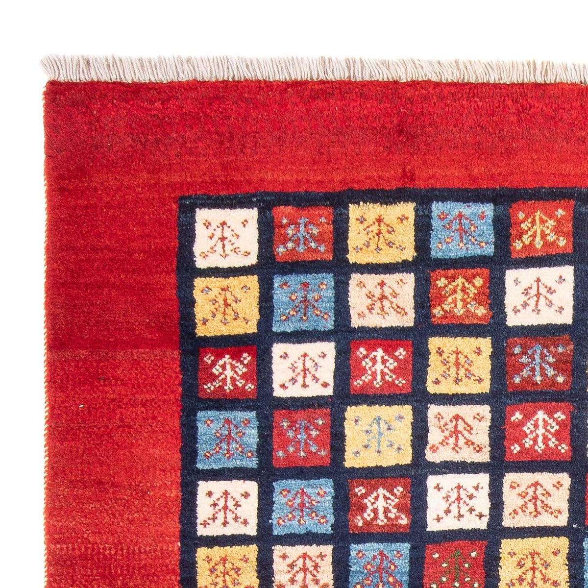 Persisk Gabbeh Teppe 125x185cm - Perserteppich Wollteppich