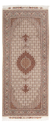 Løper Persisk teppe - Tabriz - Royal - 212 x 82 cm - beige – product image