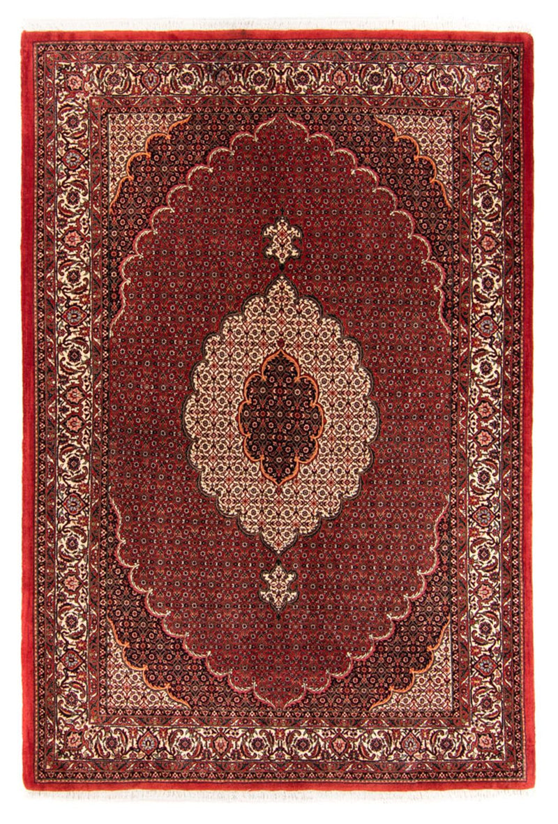 Persisk teppe - Bijar - Royal - 234 x 168 cm - rød