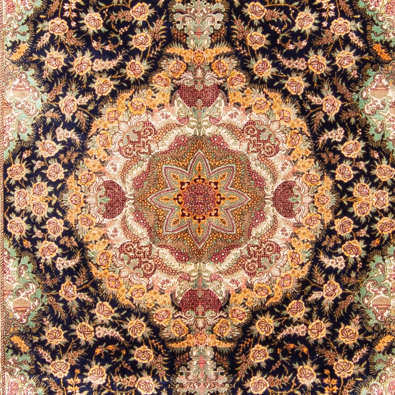 Qom silke Teppe 152x102cm - Persisk teppe
