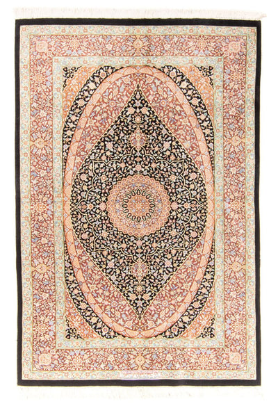 Qom silke Teppe 101x154cm - Persisk teppe