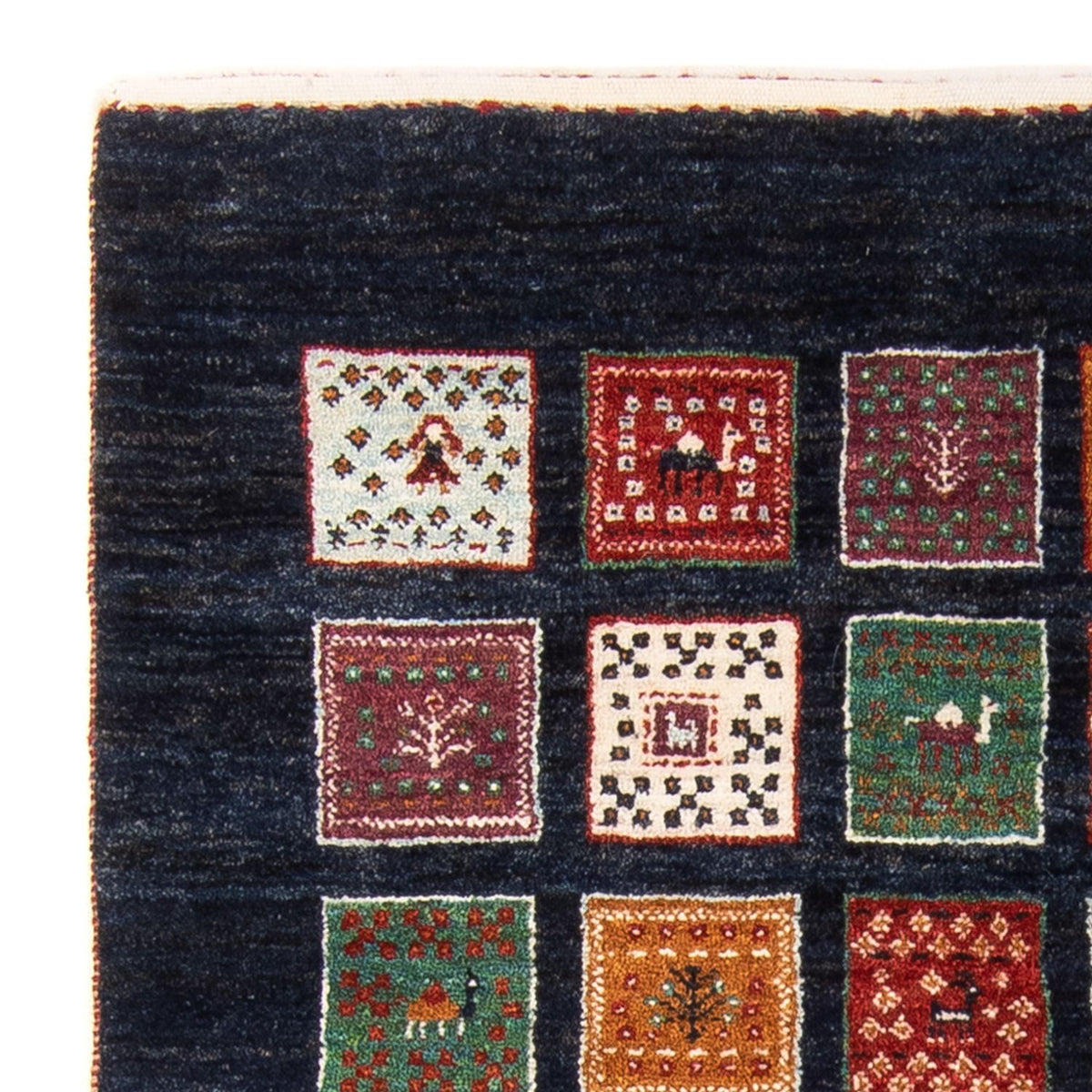 Loribaft Teppe 87x120cm - Perserteppich Wollteppich