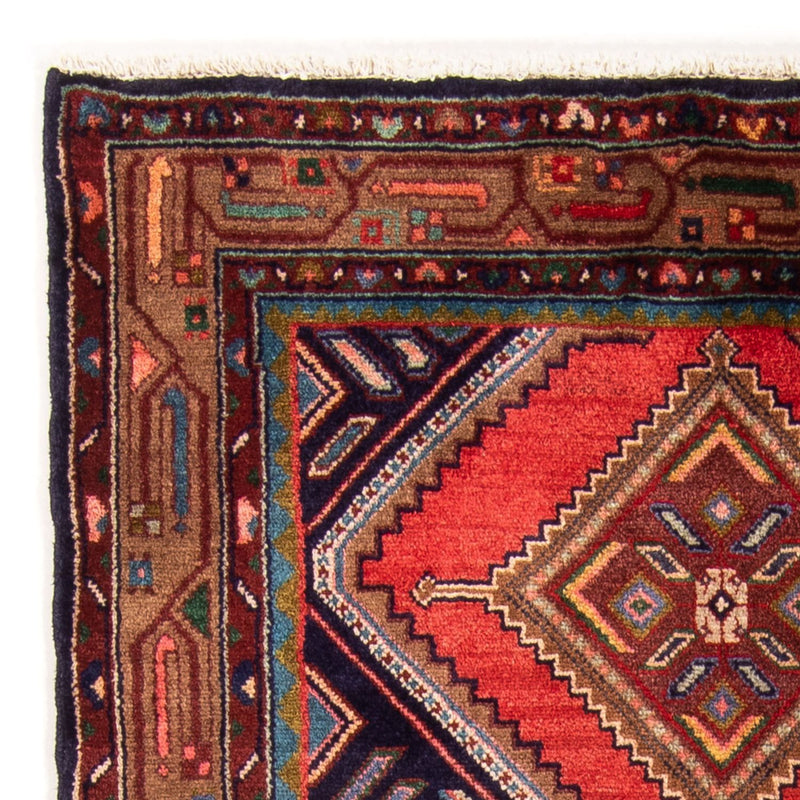 Løper Persisk teppe - Nomadisk - 202 x 102 cm - rød