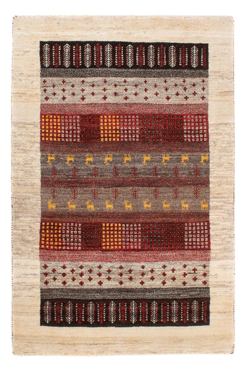 Loribaft Teppe 128x84cm - Perserteppich Wollteppich