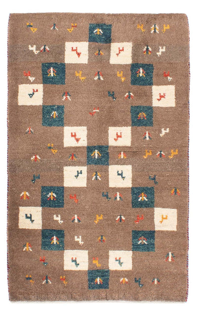 Persisk Gabbeh Teppe 82x139cm - Perserteppich Wollteppich