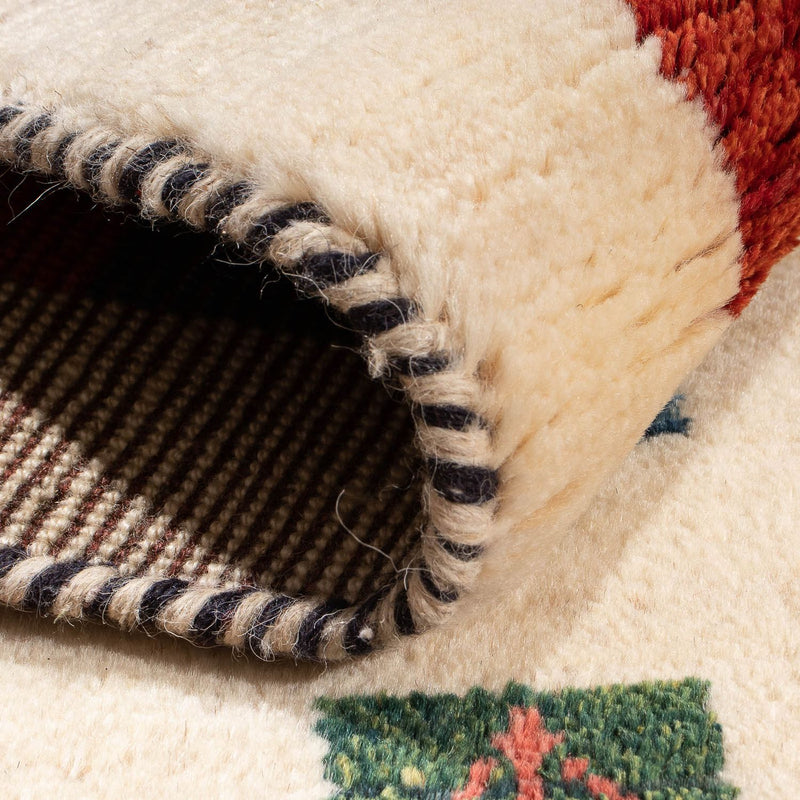 Persisk Gabbeh Teppe 76x122cm - Perserteppich Wollteppich
