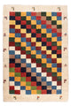 Gabbeh-teppe - persisk - 125 x 86 cm - flerfarget
