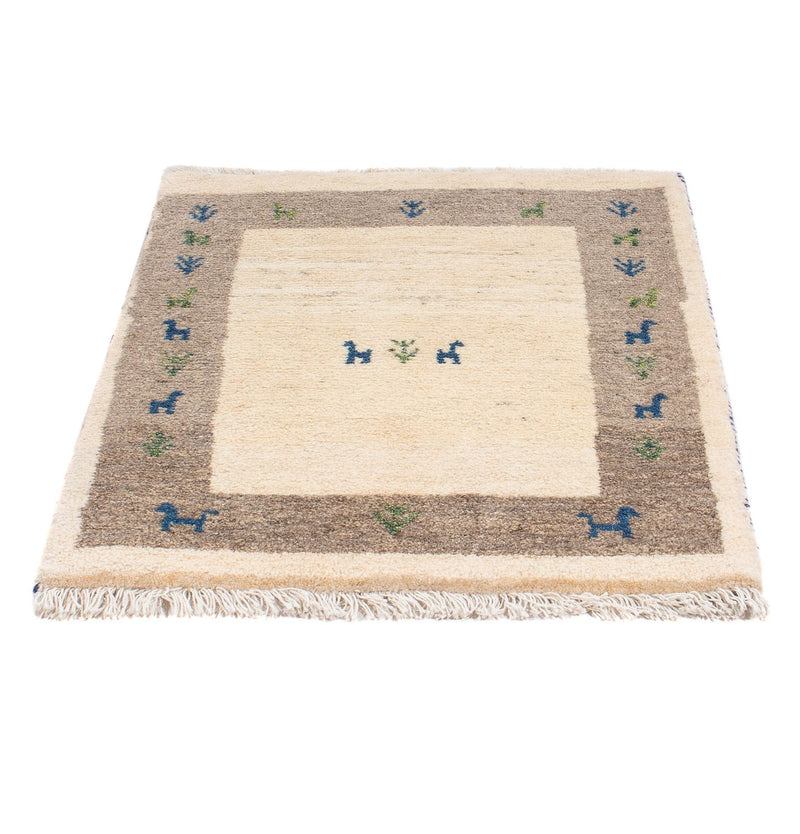 Persisk Gabbeh Teppe 90x65cm - Perserteppich Wollteppich