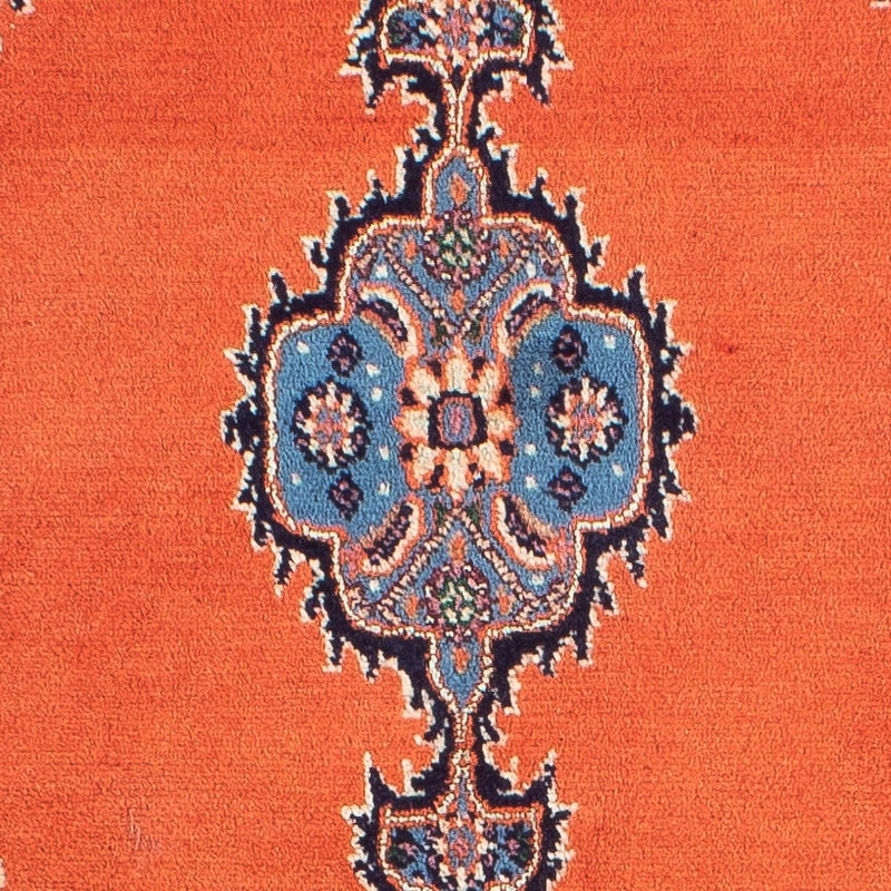 Persisk teppe - klassisk - 75 x 50 cm - oransje