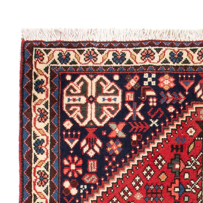 Persisk teppe - Nomadisk - 99 x 65 cm - rød