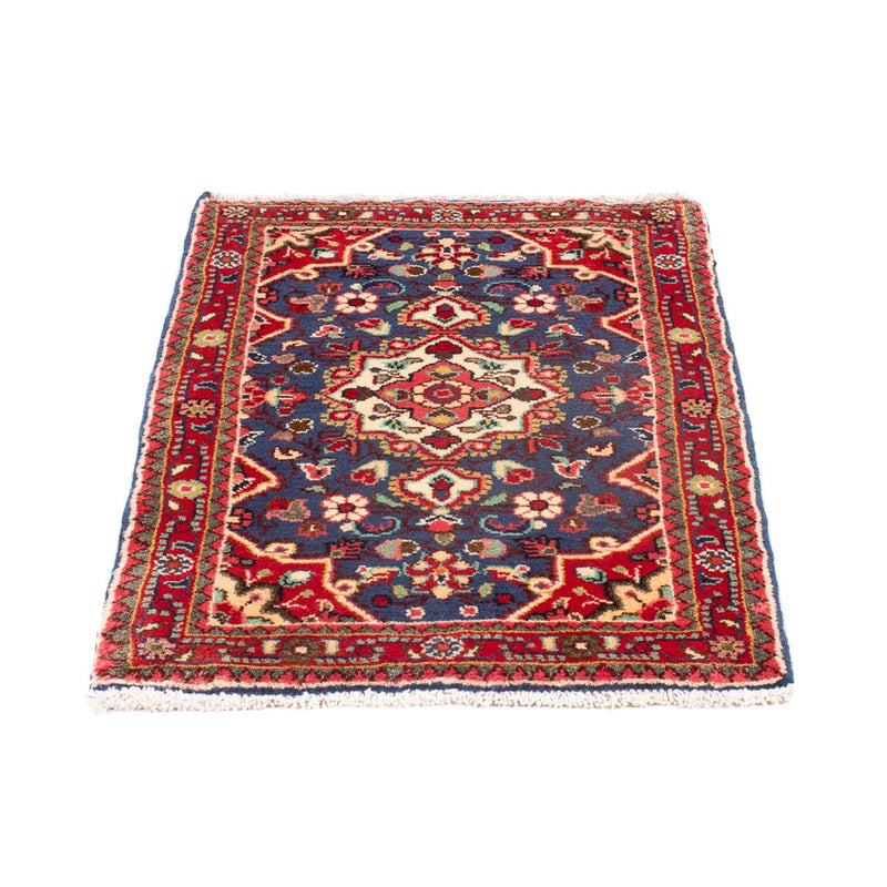Persisk teppe - Nomadisk - 82 x 54 cm - mørkeblå