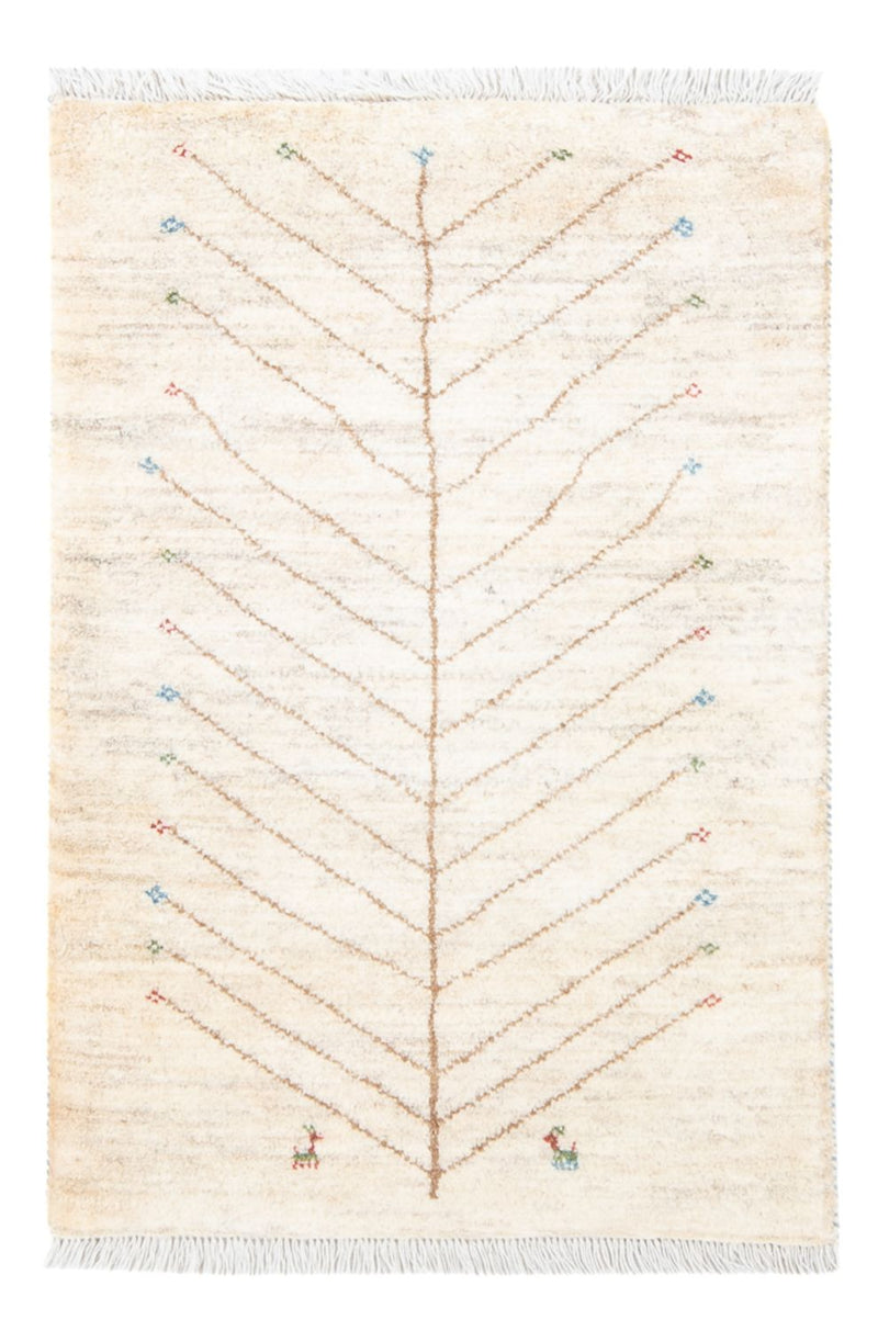 Persisk Gabbeh Teppe 77x121cm - Perserteppich Wollteppich