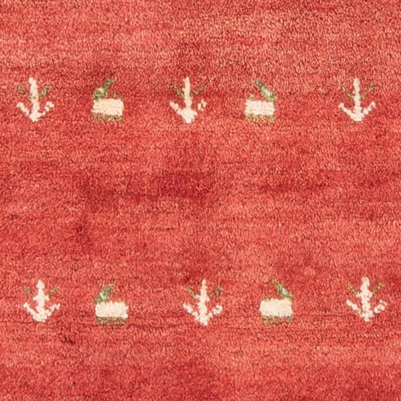 Persisk Gabbeh Teppe 123x79cm - Perserteppich Wollteppich