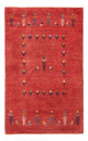 Persisk Gabbeh Teppe 123x83cm - Perserteppich Wollteppich