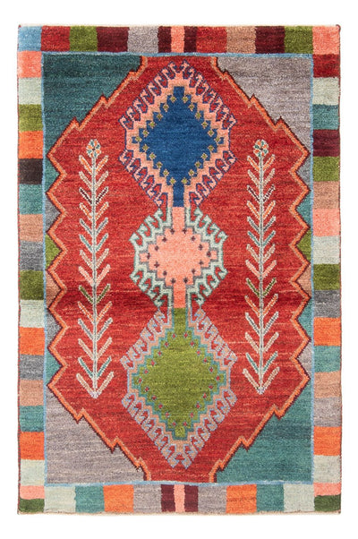 Persisk Gabbeh Teppe 94x149cm - Perserteppich Wollteppich