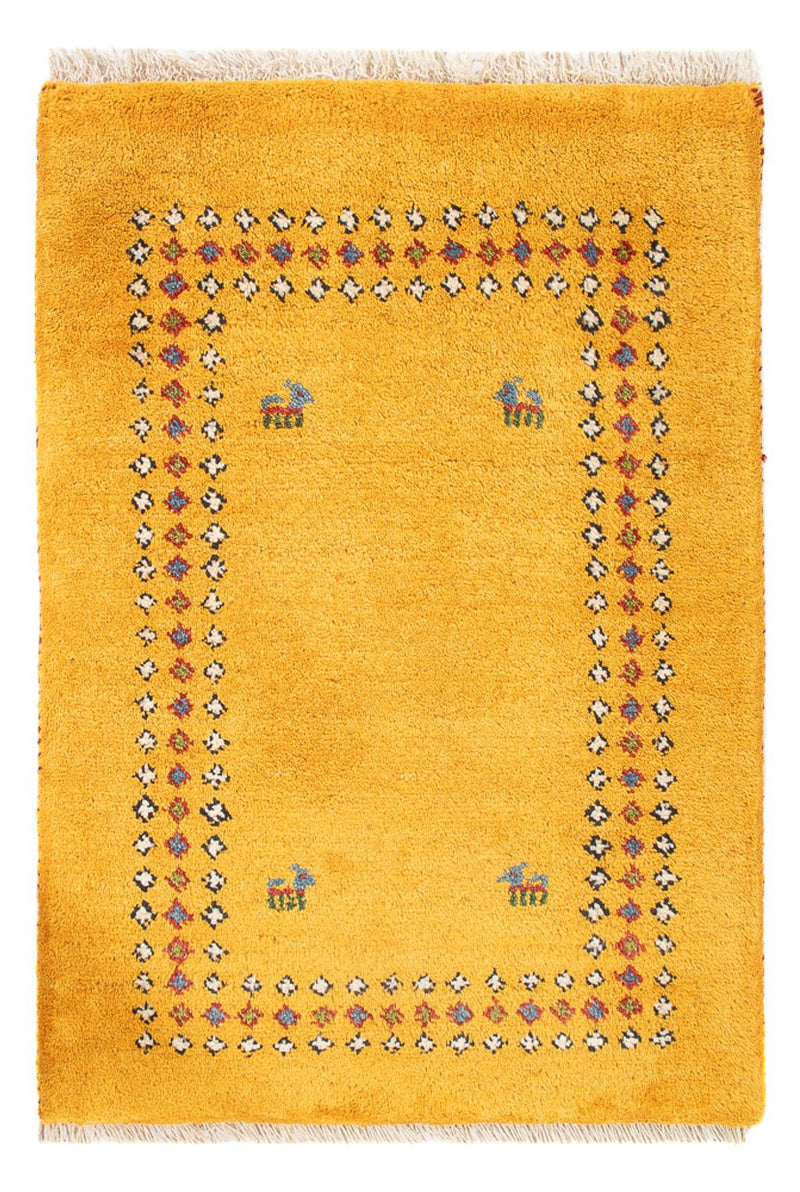 Persisk Gabbeh Teppe 62x84cm - Perserteppich Wollteppich