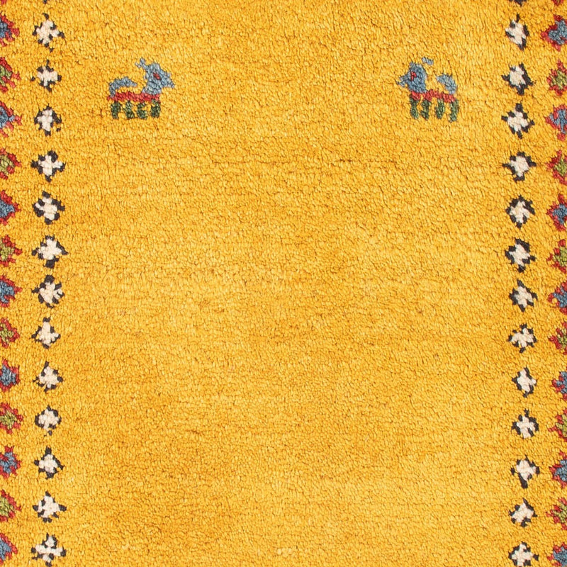 Persisk Gabbeh Teppe 62x84cm - Perserteppich Wollteppich