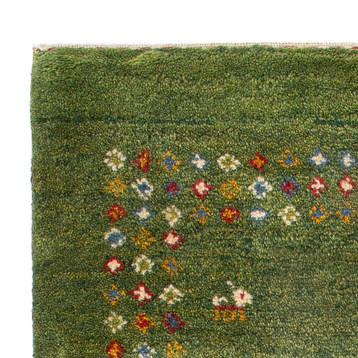 Persisk Gabbeh Teppe 89x62cm - Perserteppich Wollteppich