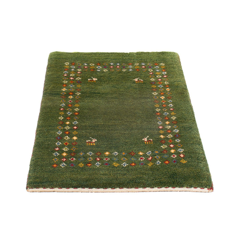 Persisk Gabbeh Teppe 89x62cm - Perserteppich Wollteppich