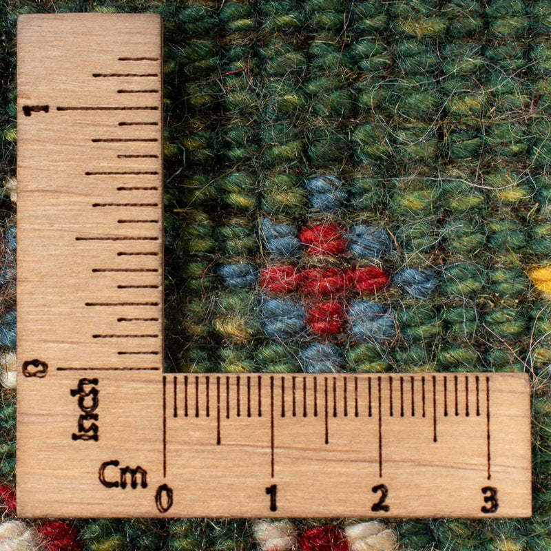 Persisk Gabbeh Teppe 89x62cm - Perserteppich Wollteppich