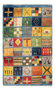 Persisk Gabbeh Teppe 61x98cm - Perserteppich Wollteppich