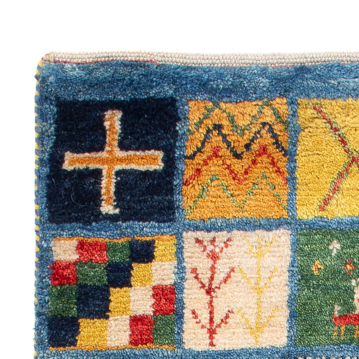 Persisk Gabbeh Teppe 61x98cm - Perserteppich Wollteppich