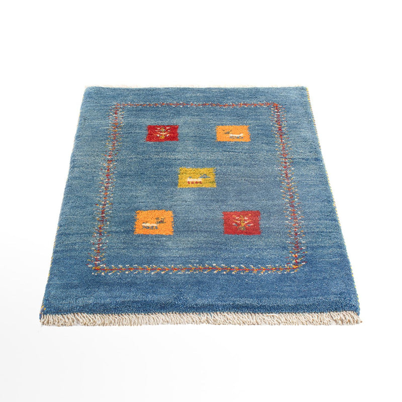 Persisk Gabbeh Teppe 59x87cm - Perserteppich Wollteppich