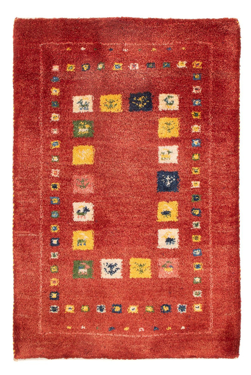 Persisk Gabbeh Teppe 59x88cm - Perserteppich Wollteppich