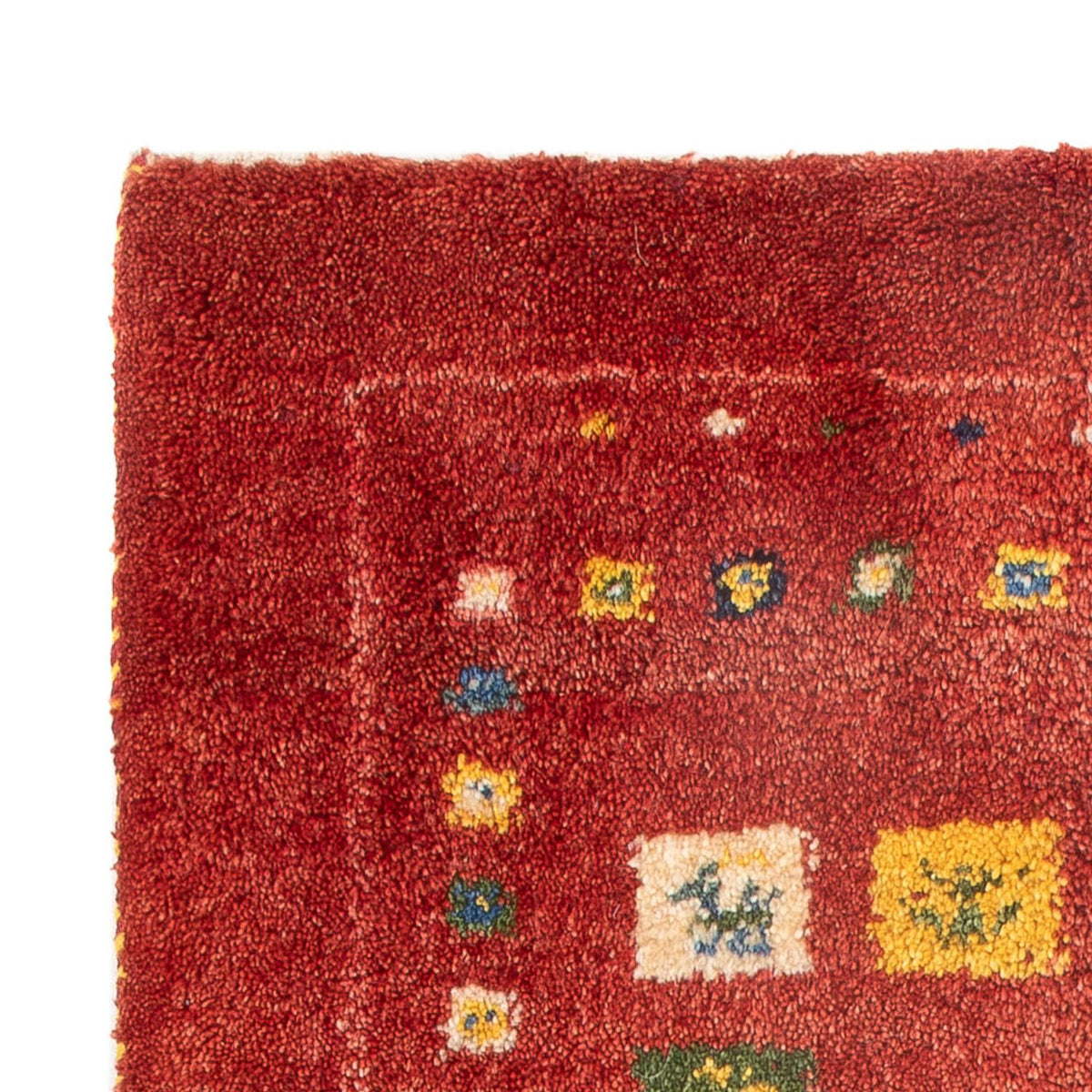 Persisk Gabbeh Teppe 59x88cm - Perserteppich Wollteppich